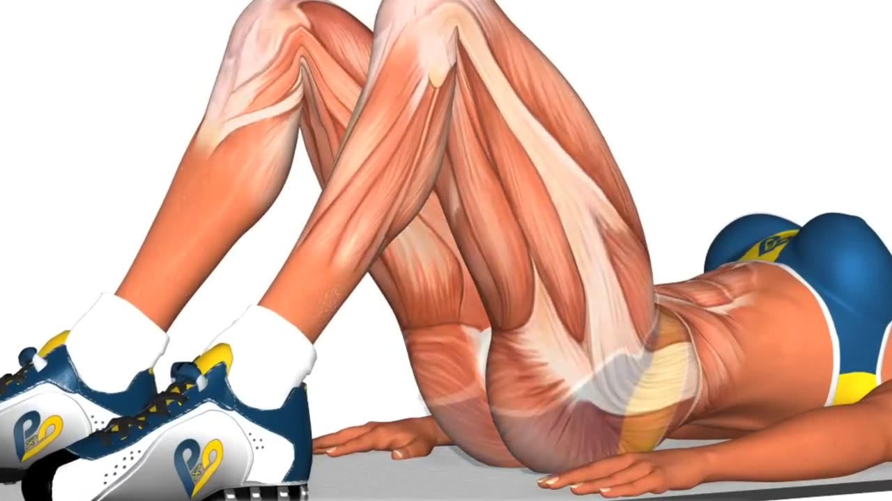 BEST Tone Buttocks exercise - Reduce buttocks and thighs with Bridging exercise