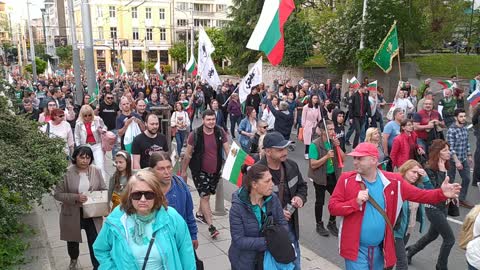 Протест 11 Май, видео 1