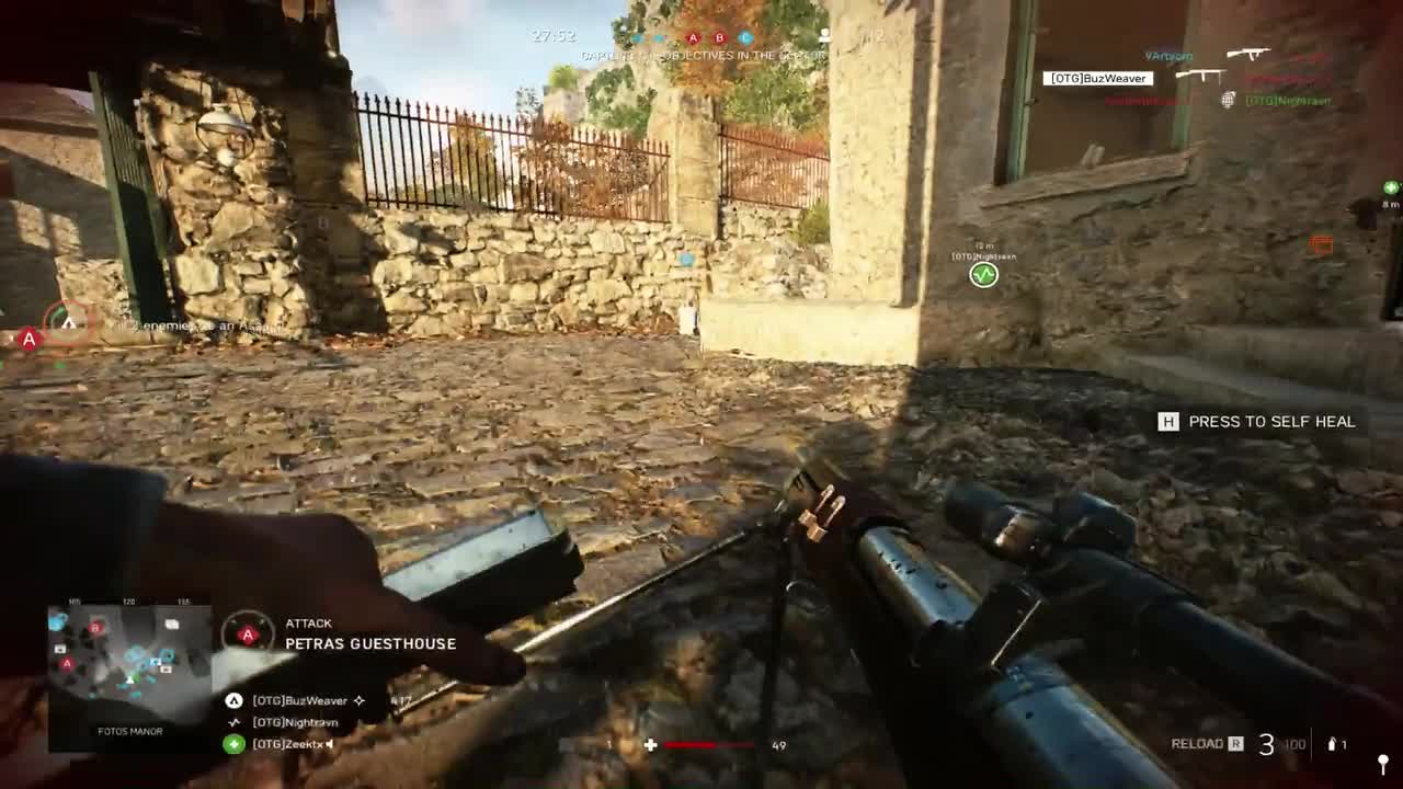 A litlte house clearing in Battlefield 5