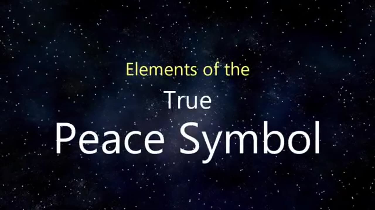 Elements of the True Peace Symbol - Billy Meier UFO Contactee