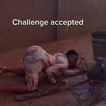 LADY TURN FIRE WOOD TO GAS COOKER