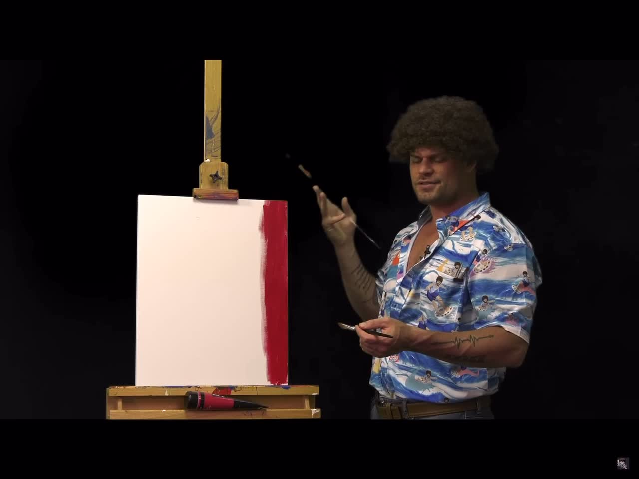 John Burk doing Bob Ross talks about the left and Roe vs Wade 🤣 Subscribe to John 👇🏼