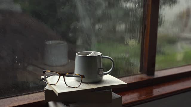 Relax While Reading a Book on a Rainy Day | Mind Relaxation and Calmness