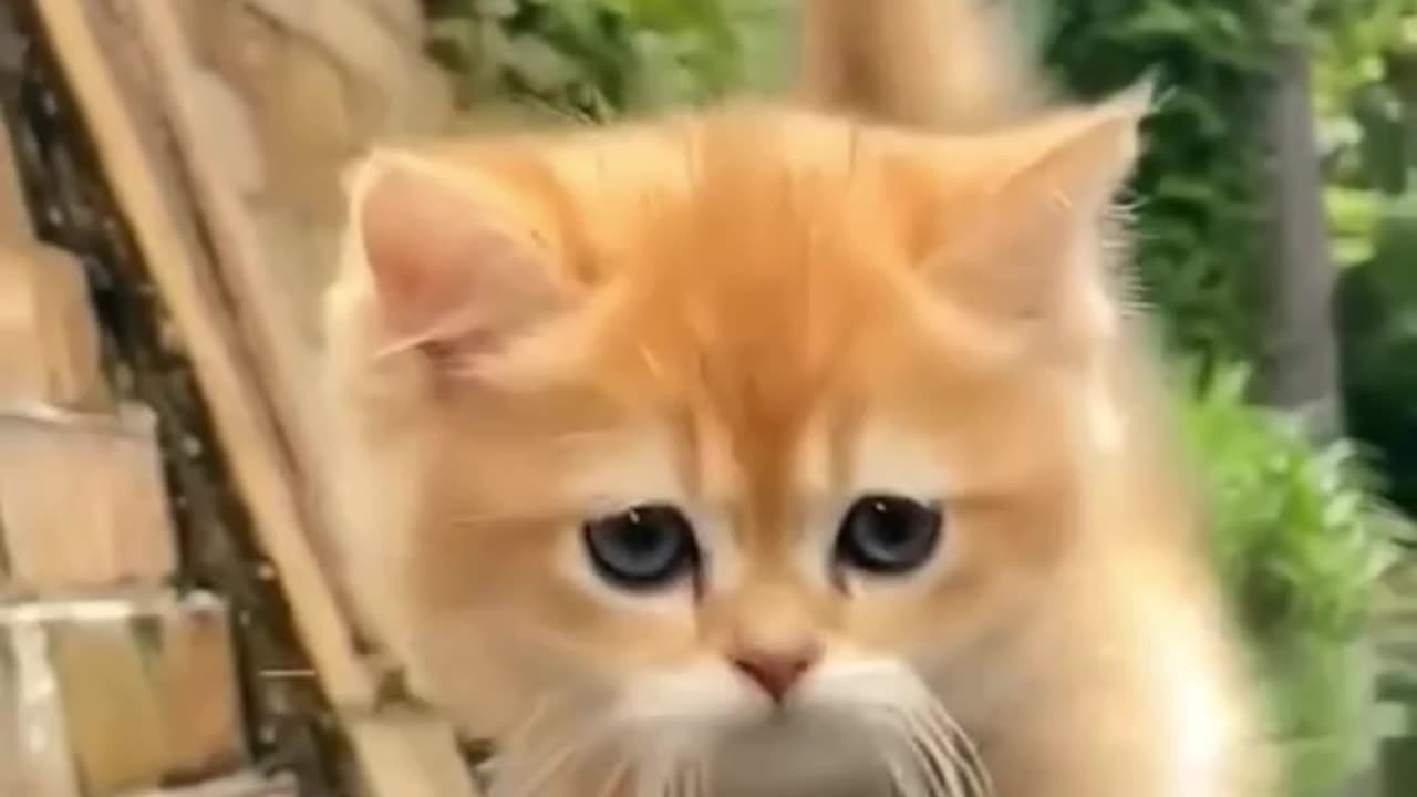 Kitten Walking and Running #cats #funnyanimal #catlover #adorablepets #funnypet #catcompilation