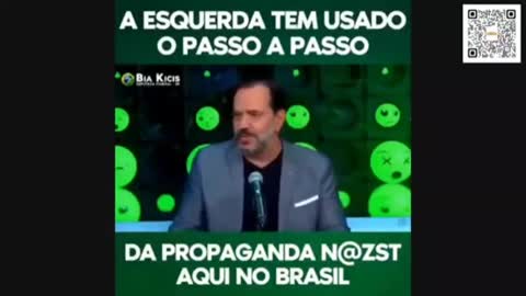 A estratégia do nazismo 👆🏼 sendo usado pela esquerda no Brasil