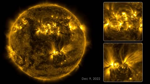 133 days sun rotating video
