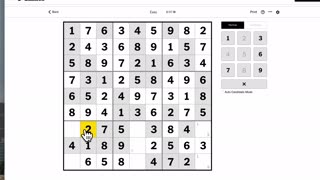 Sudoku 2023-05-18 easy