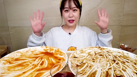 ASMR Mukbang Korean Food