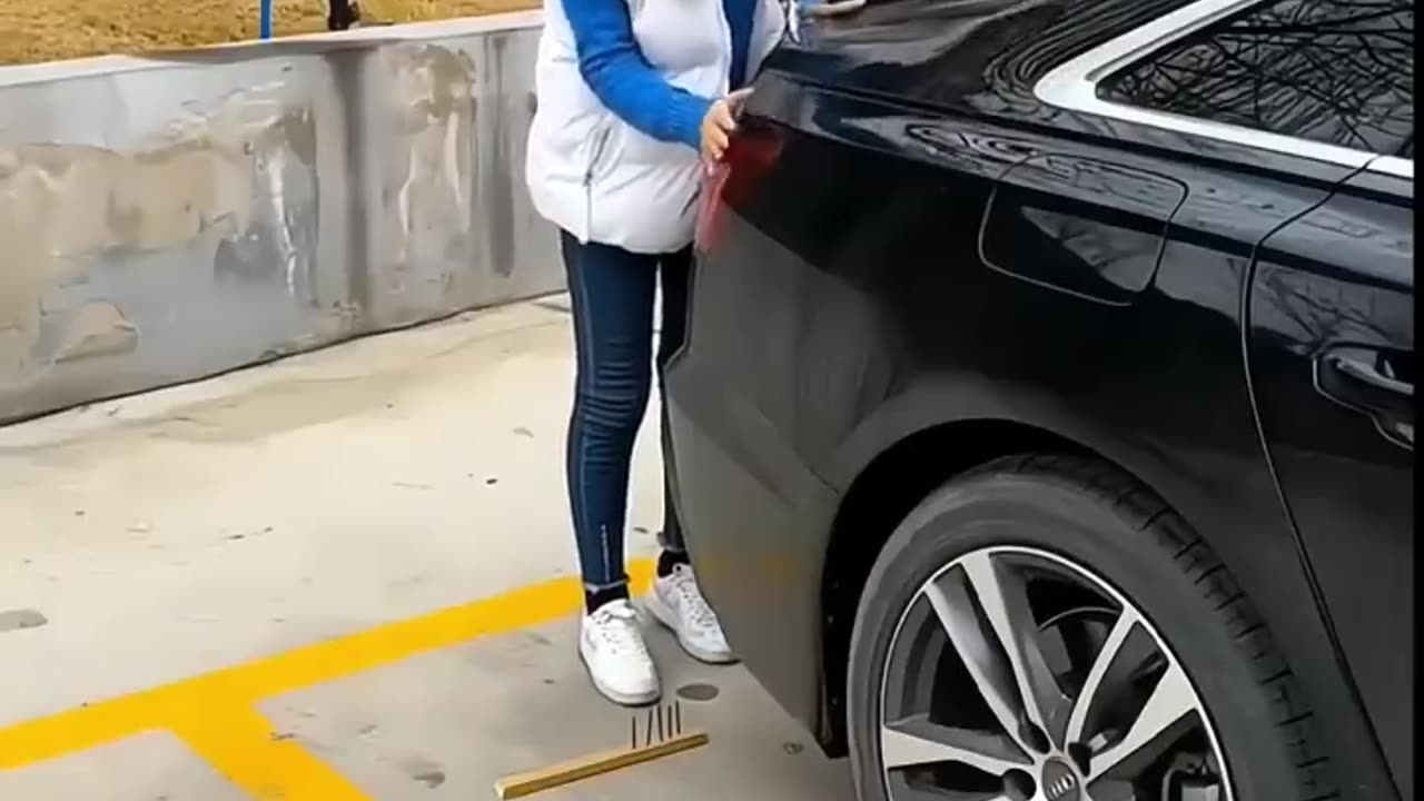 Gương cầu lồi xoay 360 độ xóa điểm mù xe ôtô 😎