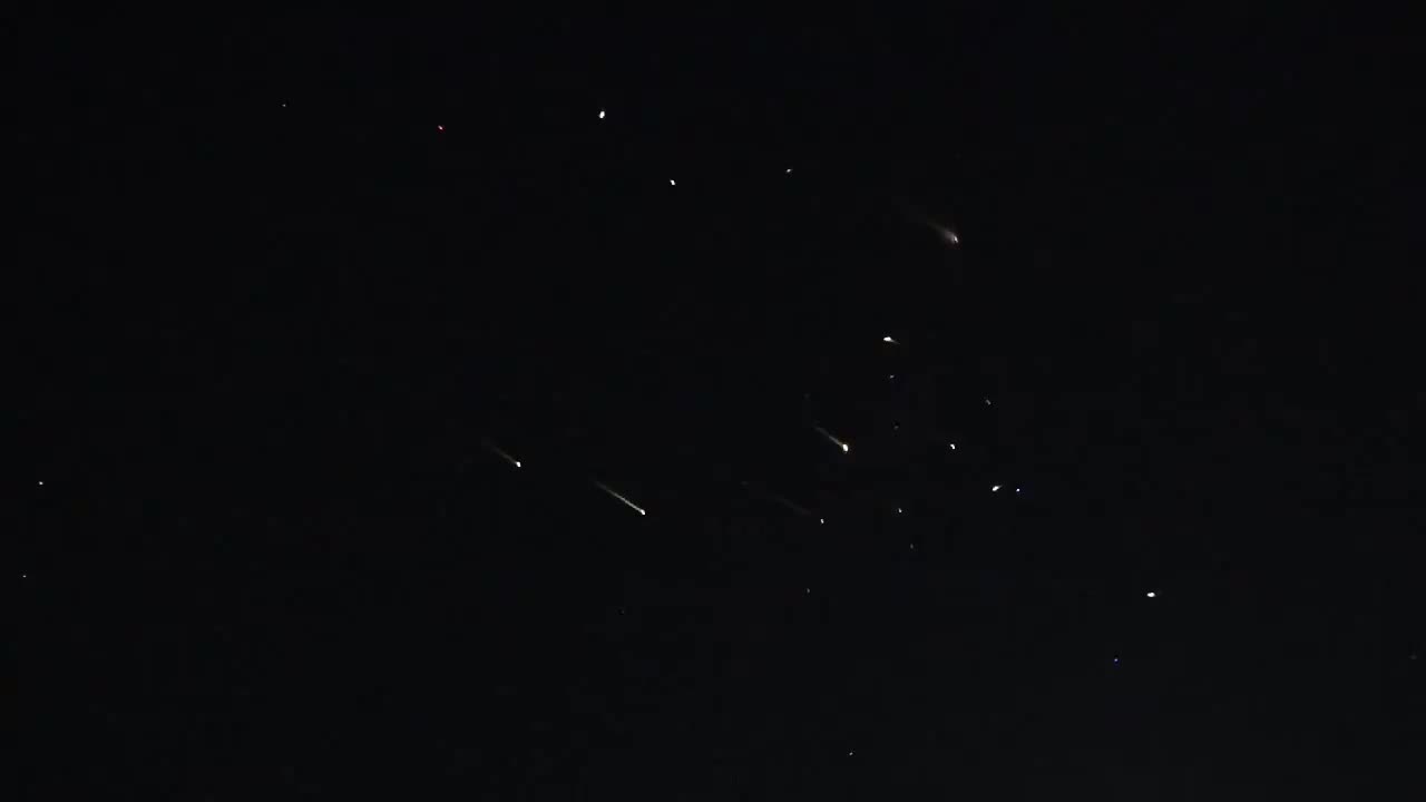 Incredible footage showing Israeli air defenses engaging the Iranian missile