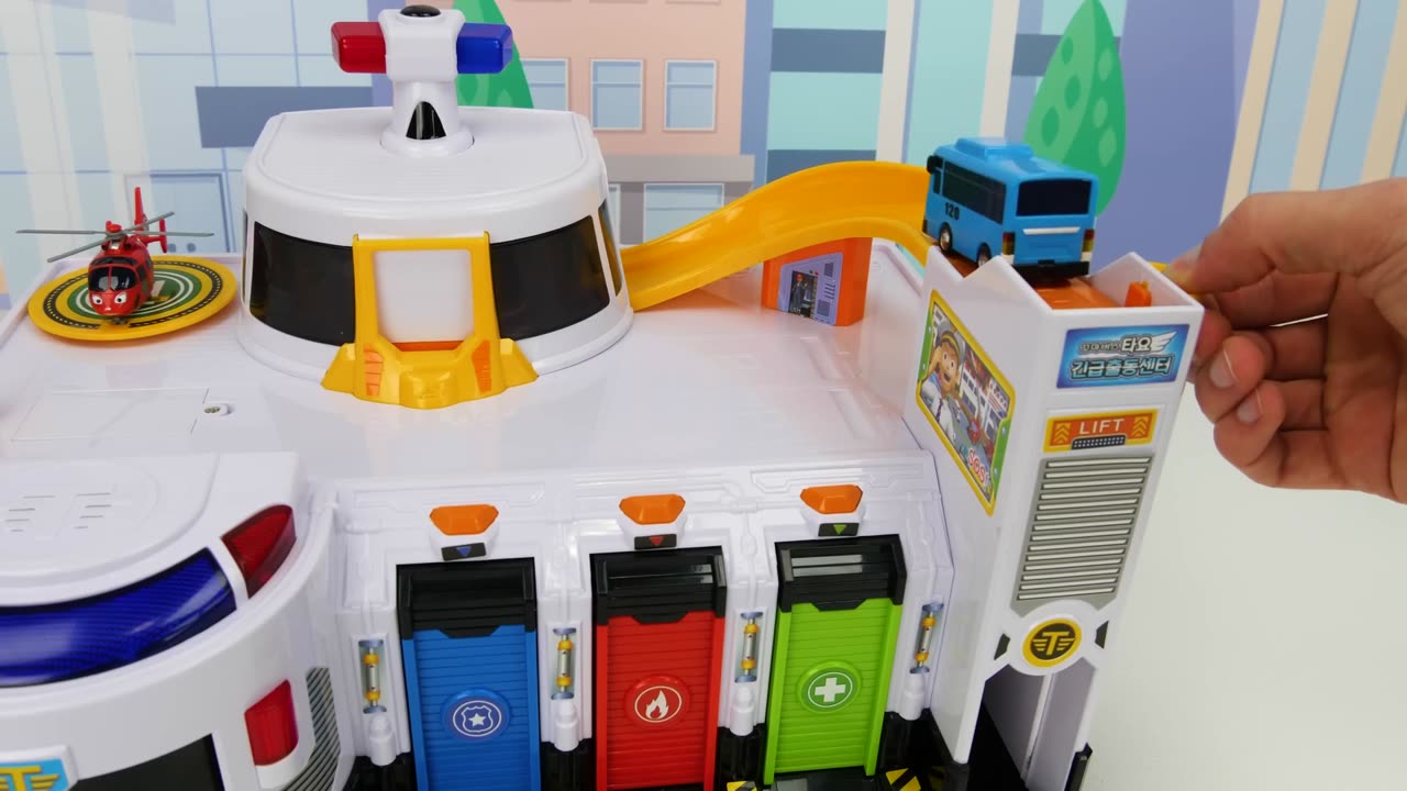 Best Learning Colors Video for Kids and Toddlers! Tayo the Little Bus Toys!