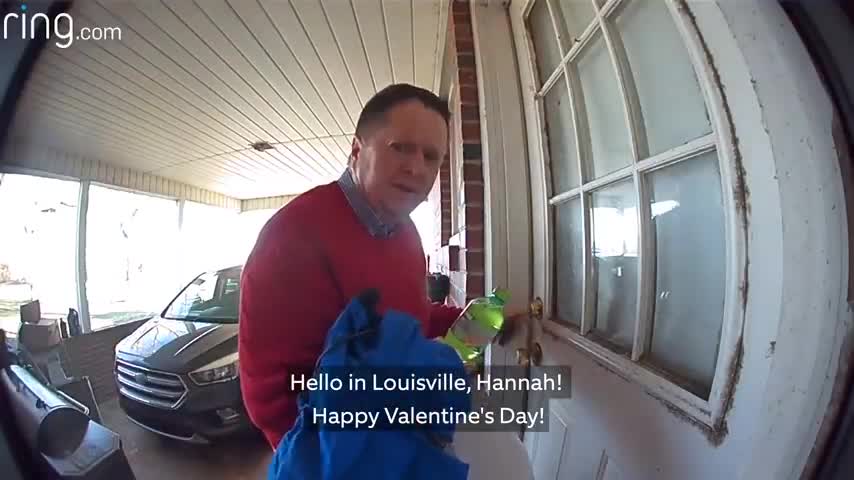 Dad Shows His Love Everyday To His Daughter Via Their Ring Video Doorbell RingTV