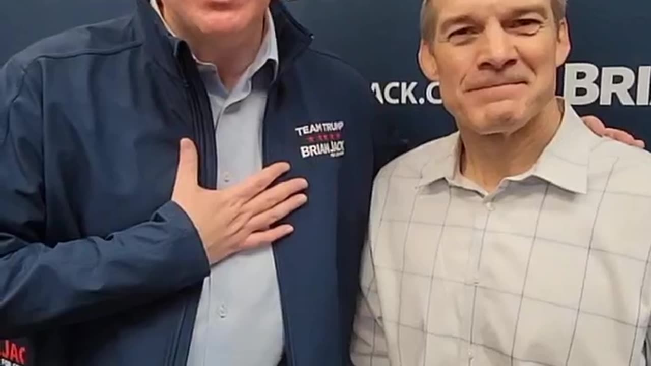 Congressman Jim Jordan and Team Trumps Brian Jack (GA-3 nominee) give video shout out to VFAF