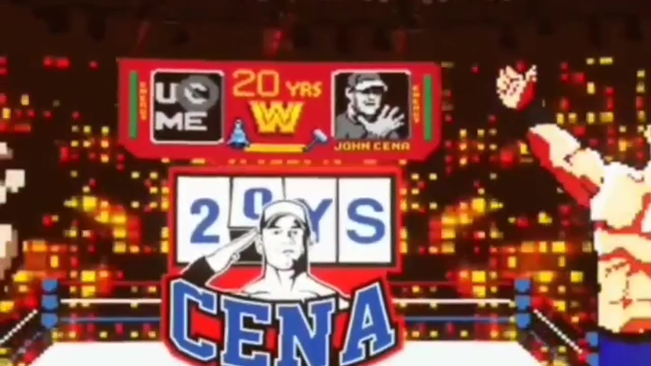 John Cena Grand entry in WWE