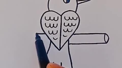 Bird 🕊️ drawing 😍