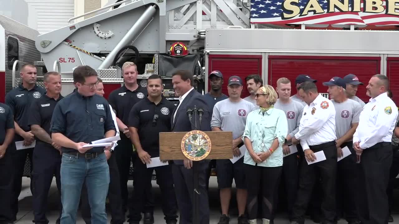 WATCH: Ron DeSantis Surprises First Responders In the BEST Way