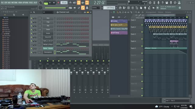 Day #6 - Making music live everyday for a year - Music and Conversation Podcast, come chat!