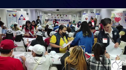 Dumating na sa Pilipinas ang ikapitong batch ng mga OFW mula sa bansang Israel