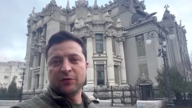 'Our weapon is our truth': Zelenskiy vows to fight on in Kyiv