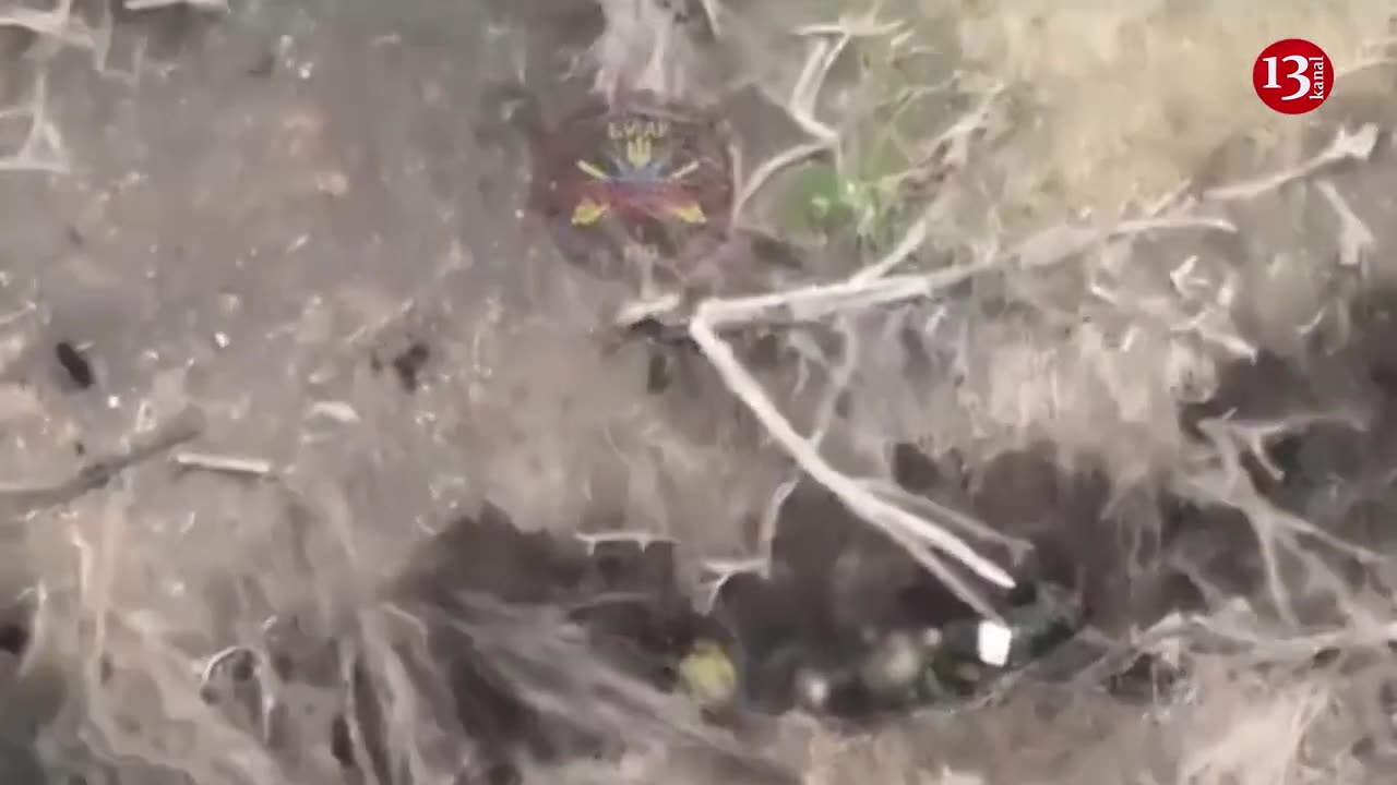 Drone won’t allow wounded Russians who are helpless in the trench to escape