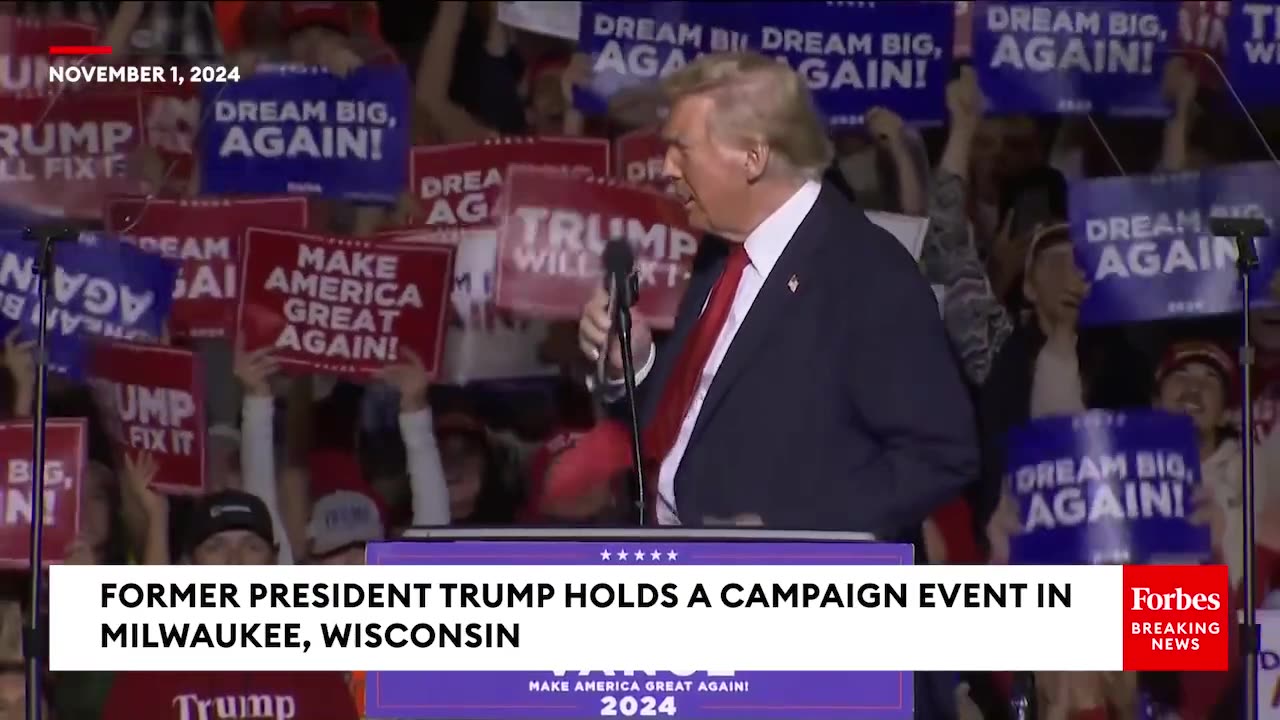 Donald Trump Slams Kamala Harris During Wisconsin Campaign Rally- She Is Grossly Incompetent