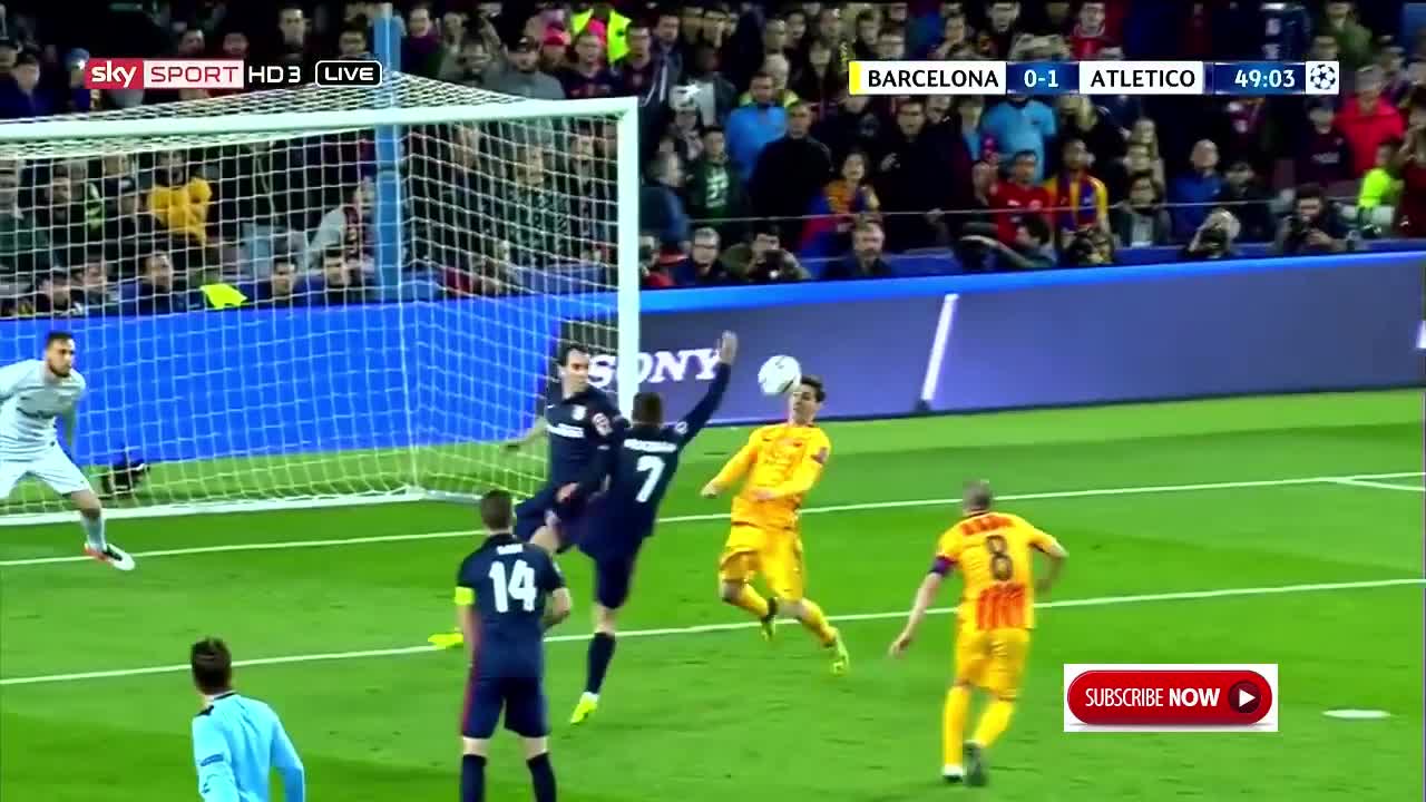 Lionel Messi all bicycle kicks till