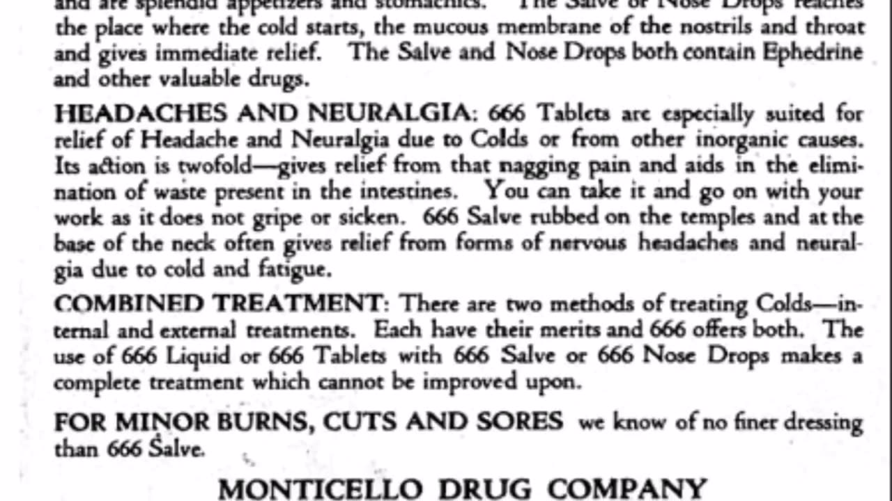 Ever Heard Of 666 BRAND Cold Medicine? It’s been around for over 100 years! Mandela Effect