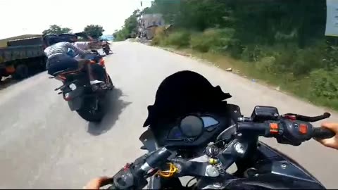 Crazy'🤣 Hyper ride Rs200 Couple wana Race?...