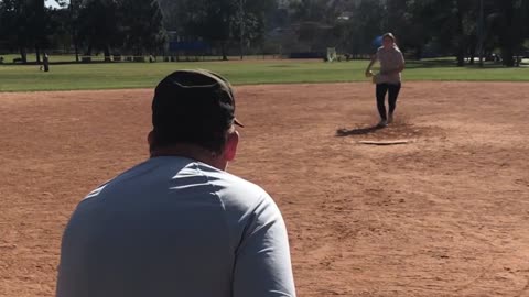 Curveball From Behind the Plate