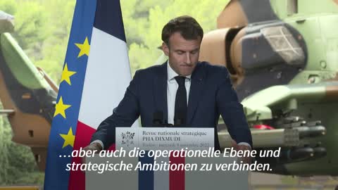 Deutsch-französische Rüstungsprojekte_ Macron mahnt Fortschritte an