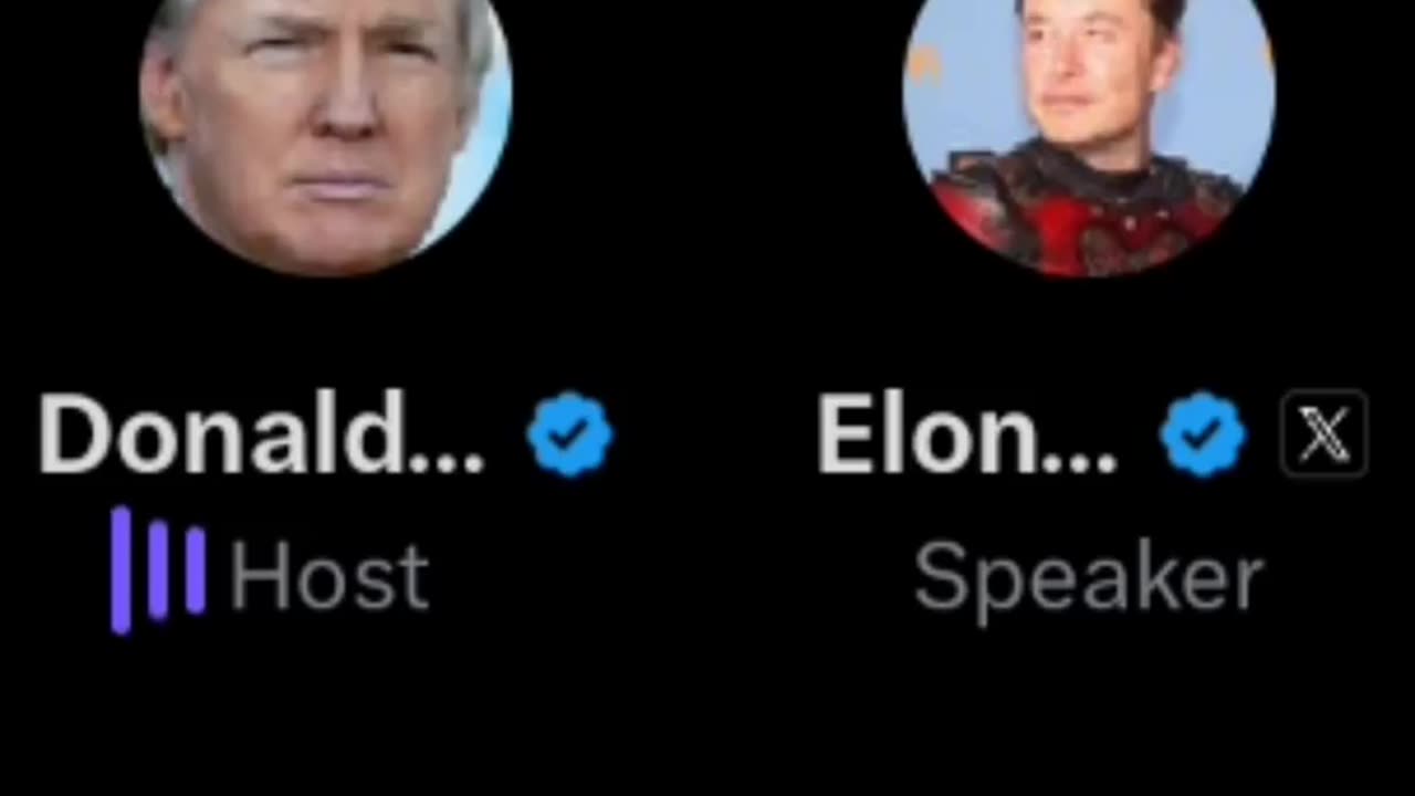 One of these is not like the other Donald Trump and ElonMusk