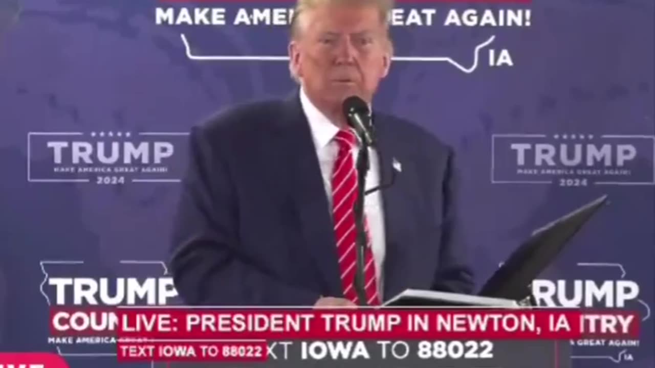 The Donald imitates "Joe"