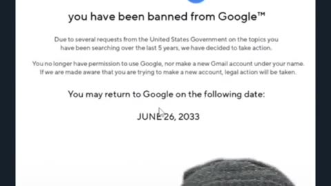 Bro no one told me you can get banned on google