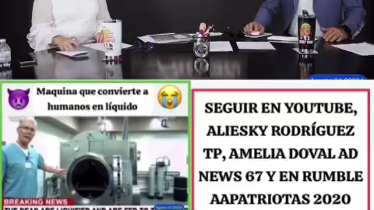 MAQUINA QUE DISUERVE HUMANOS LO VUELVE LÍQUIDO LUEGO LO UTILIZAN EN COMIDAS RÁPIDA