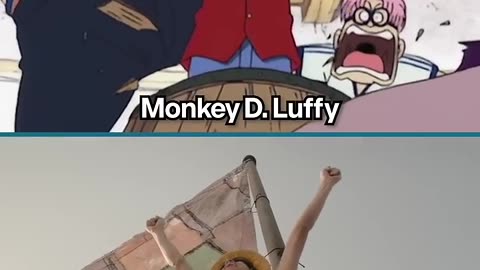 One Piece Live Action Vs Anime Side By Side 🏴‍☠️