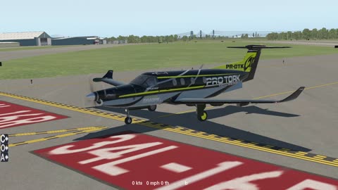 the Carendao PC12 - KPAE - TNG - Xplane 11.55 -