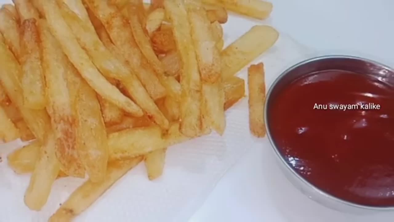 french fries recipe crispy