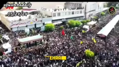 Turnout of Iranians To Raisi's Funeral Is A Sharp Rebuke To Western Media Lies.