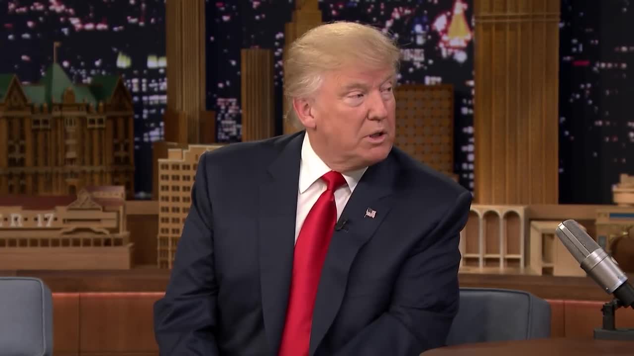 Donald Trump Talks Media Coverage, Polls and His Vocal Transformation