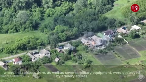 The "Free Russia" legion fired artillery at the area where the Russians were gathering in Belgorod