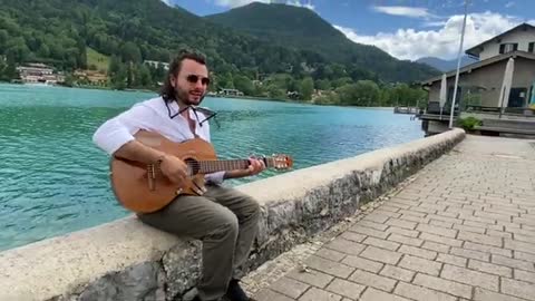 Generale - de Gregori cover in riva a un lago