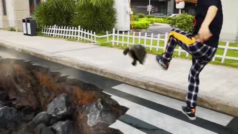 EARTHQUAKE#short #shorts #shortsvideo #fly #flipaclip #flying #flyingbeast #carryminati #car #moto