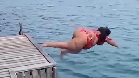 Diving champion