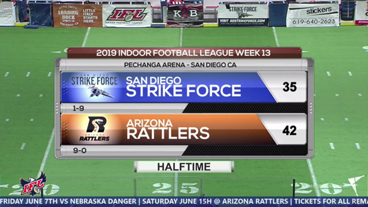 2019 Week 13 Rattlers vs Strike Force