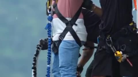 India's Highest Bungee jumping 107 meter Rishikesh