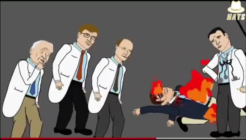This is actually how doctors detect if someone has died from Convid or not.