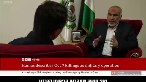 Hamas-ISIS spokesperson storms out of an interview after being asked about