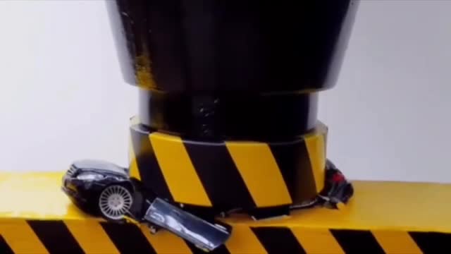 Hydraulic machine power damage the car