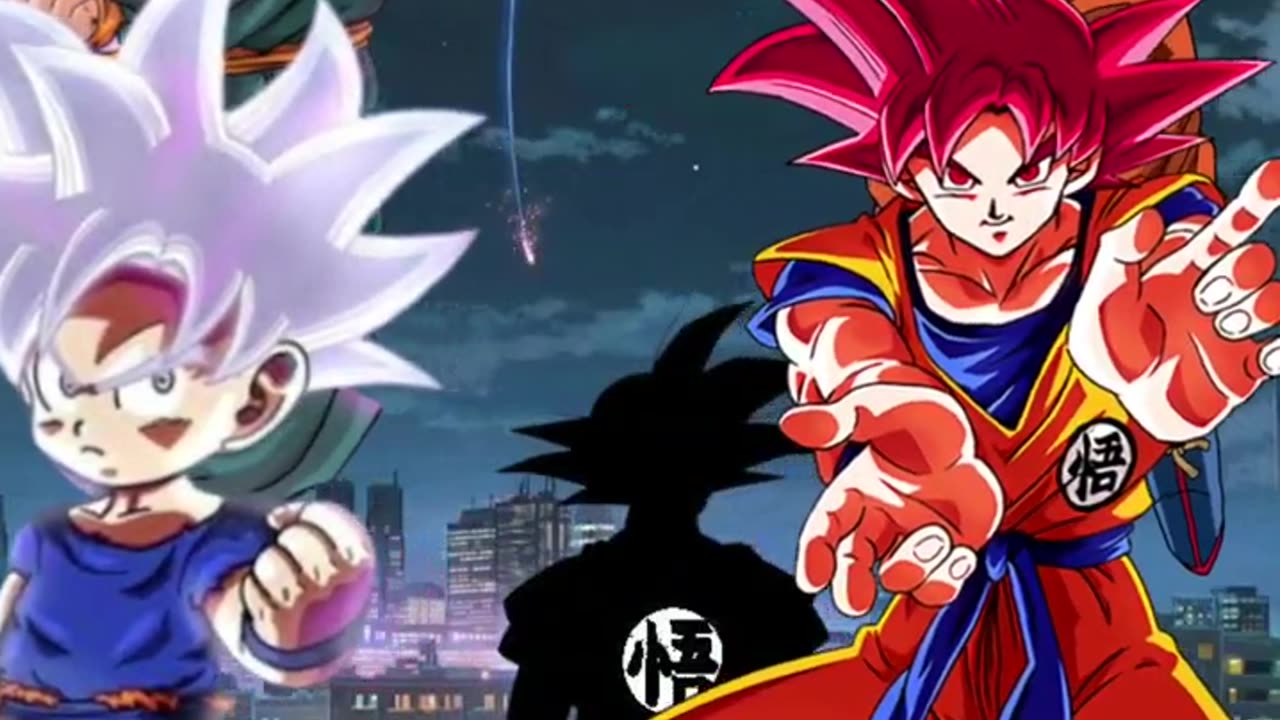Goku and Gohan vs Goten and Trunks #anime #dbz #dbs #rumble