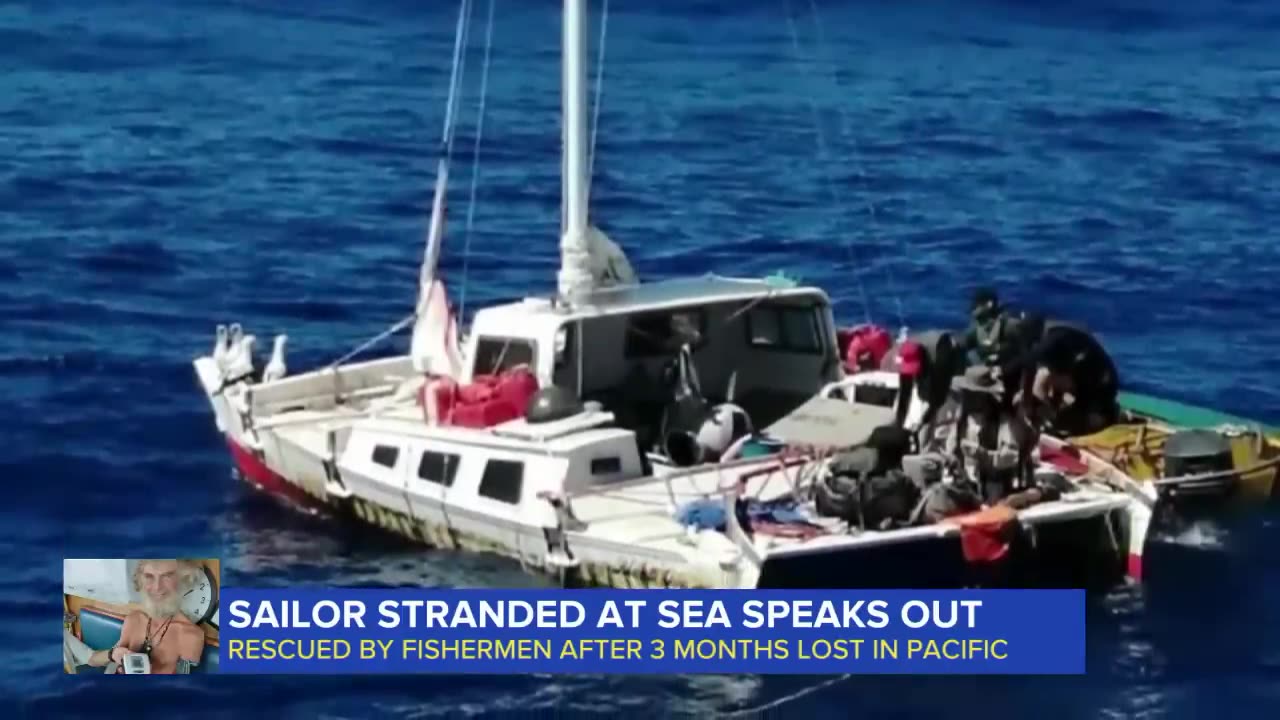 Australian sailor stranded at sea for months with his dog speaks out